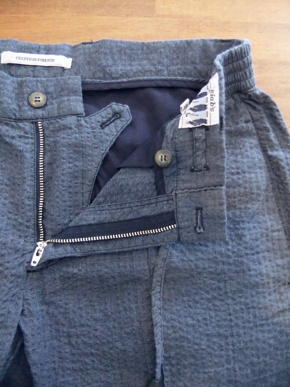 MASACCIO マサッチョ   STRIPE SUCKER (NAVY) ストライプサッカー A4EX3