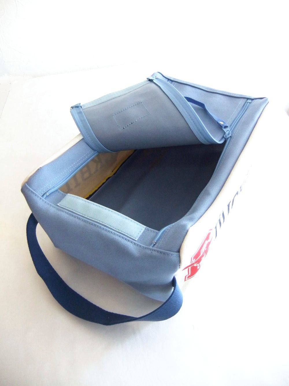 Canvas Shoes Bag   シューズバッグ (サックスブルー)