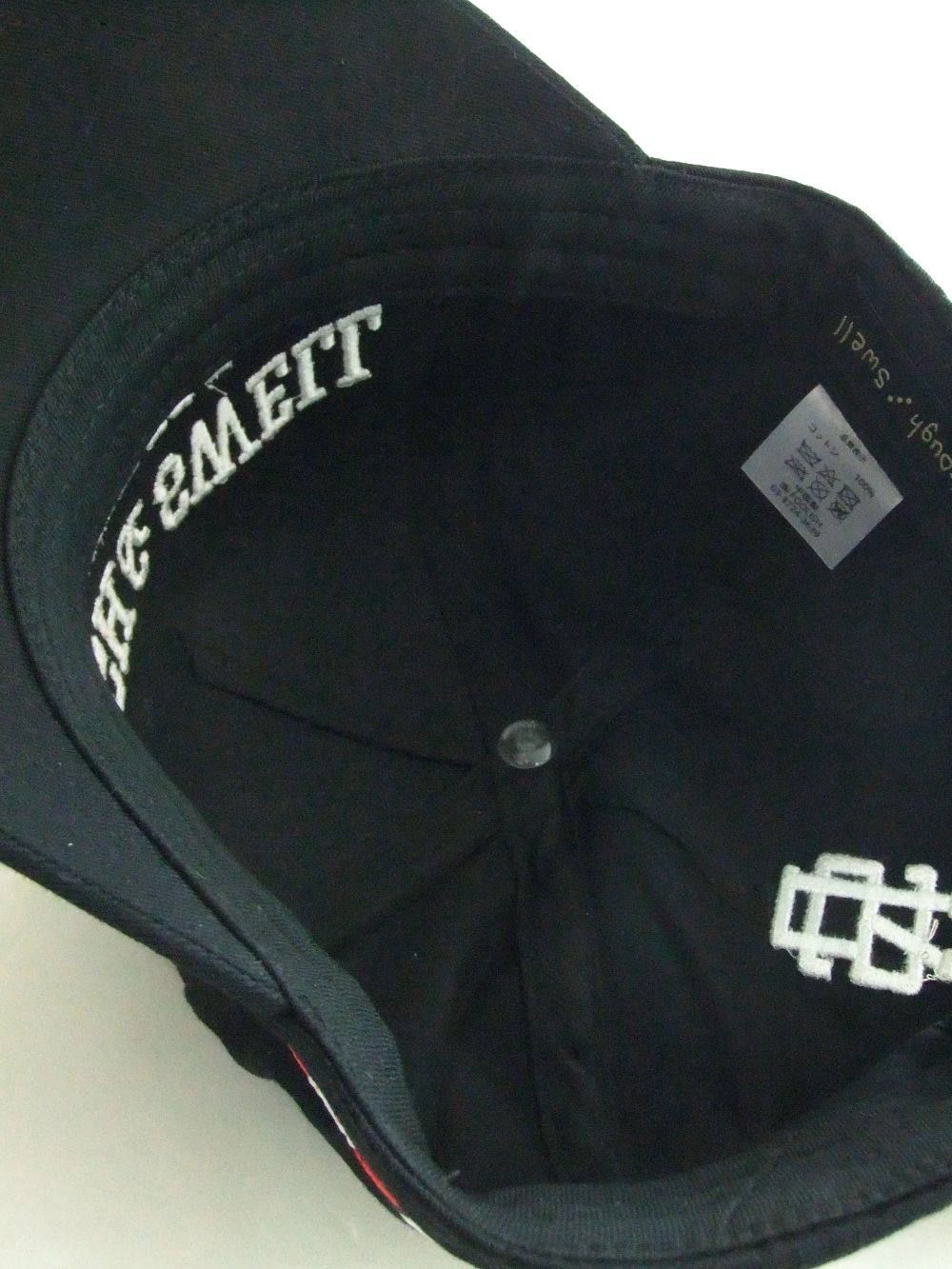 WORLD TOUR CAP  ( BLACK )  ロゴ入りキャップ
