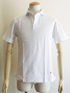 GUY ROVER (ギローバー)  綿麻オニ鹿の子 S/S スキッパーポロ