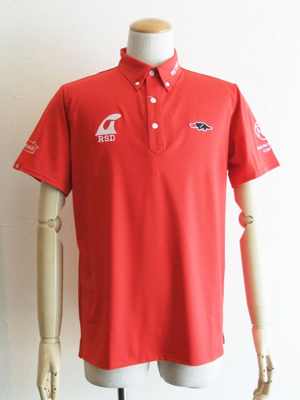 2019 TOUR POLO ( RED ) 半袖ポロシャツ