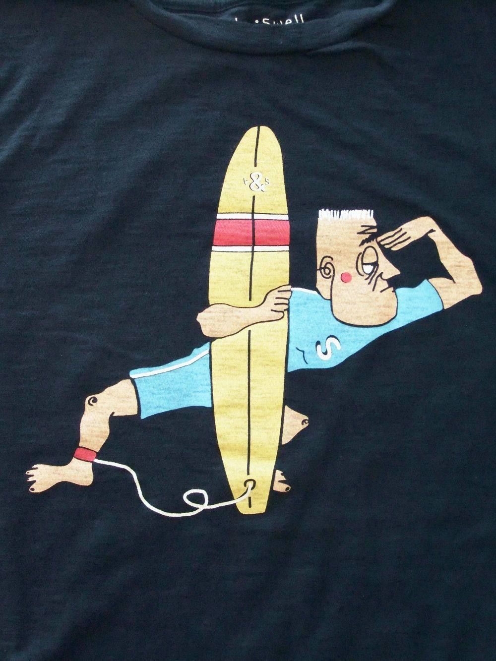 UNCLE SURF TEE プリントTシャツ  RSM-19107