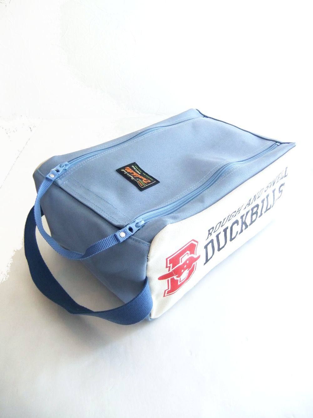 Canvas Shoes Bag   シューズバッグ (サックスブルー)