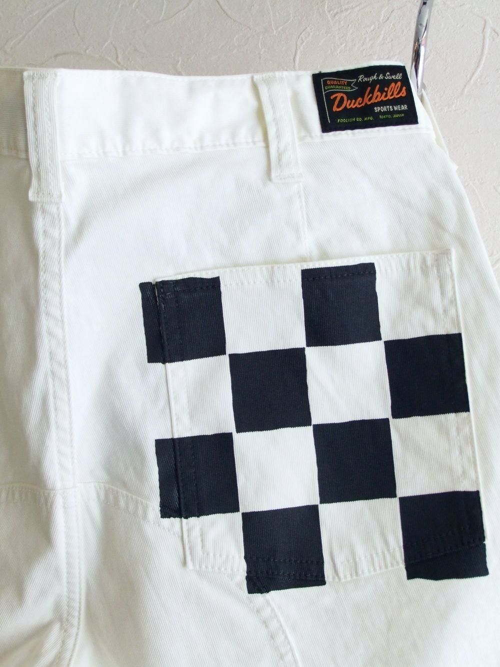 CHECKER HIP SHORTS  ストレッチ ハーフパンツ
