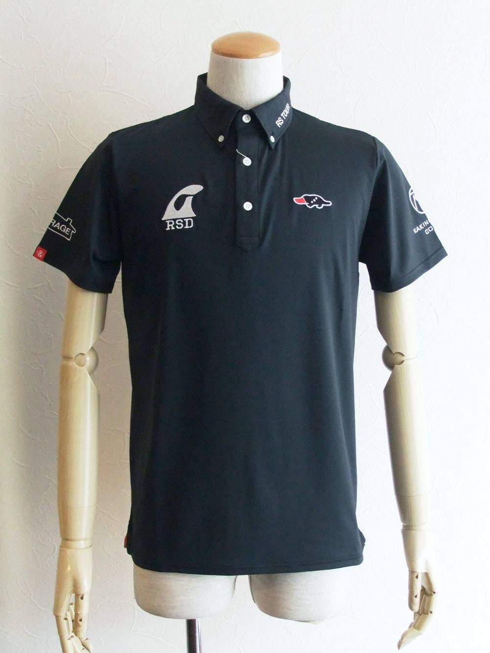 2019 TOUR POLO ( BLACK ) 半袖ポロシャツ