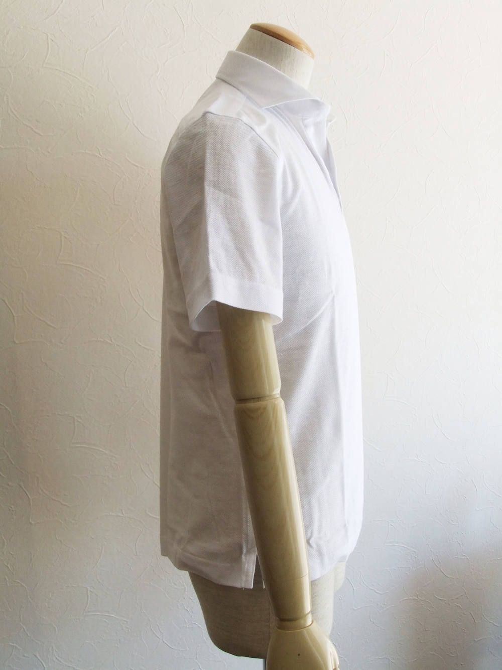 GUY ROVER (ギローバー)  綿麻オニ鹿の子 S/S スキッパーポロ