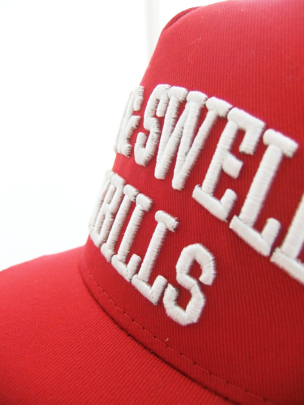 WORLD TOUR CAP  ( RED )  ロゴ入りキャップ
