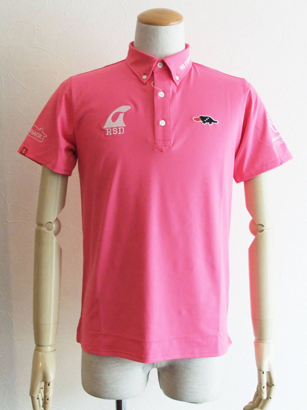 2019 TOUR POLO ( PINK ) 半袖ポロシャツ