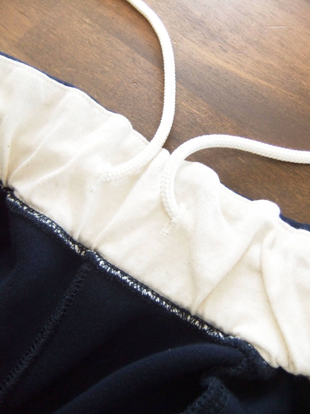 BORDER HIP ( NAVY )  定番スウェットハーフパンツ