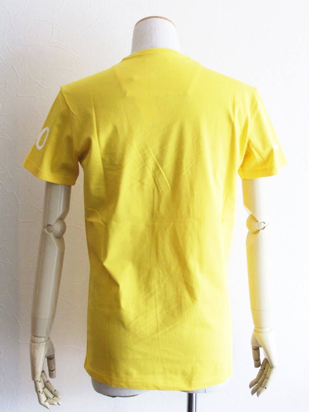PALM SPRINGS ロゴ プリント Tシャツ (YELLOW)