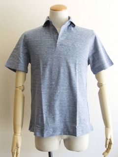 GUY ROVER (ギローバー)  綿麻オニ鹿の子 S/S スキッパーポロ