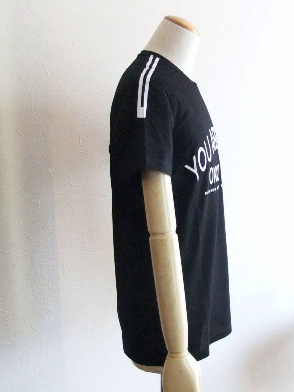ONLY LIMIT ロゴ プリント Tシャツ (BLACK)
