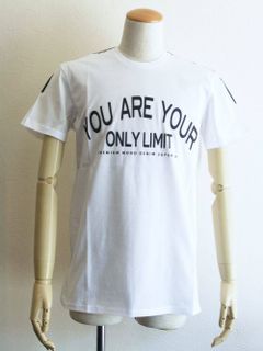 ONLY LIMIT ロゴ プリント Tシャツ (WHITE)