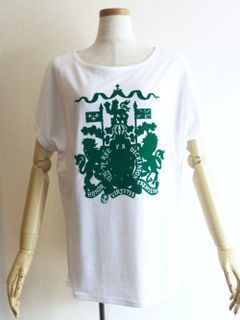 紋章プリント入り Tシャツ  BB92-807