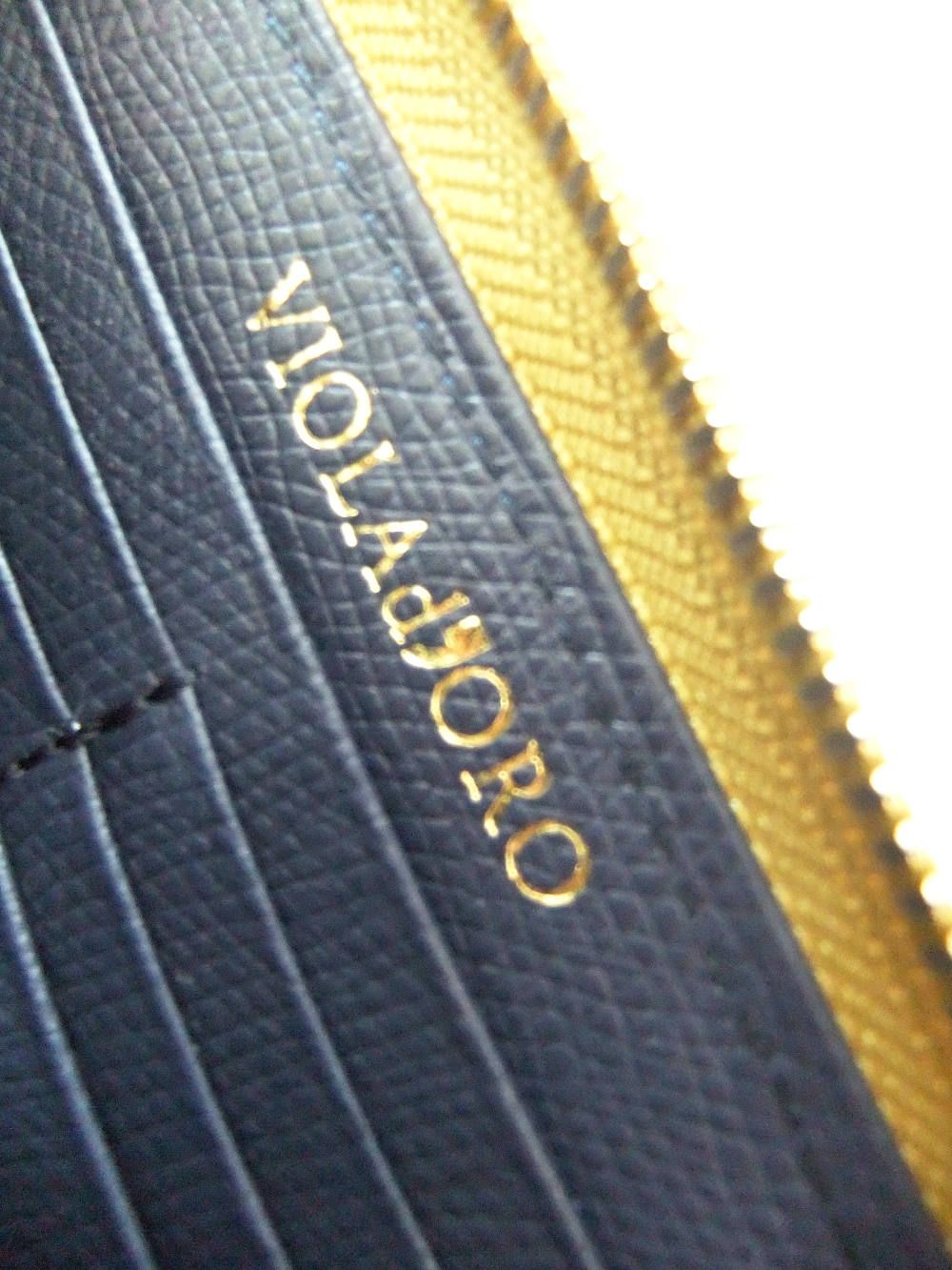 ラウンド型 長財布 (イエロー)   PORTA  V-5019