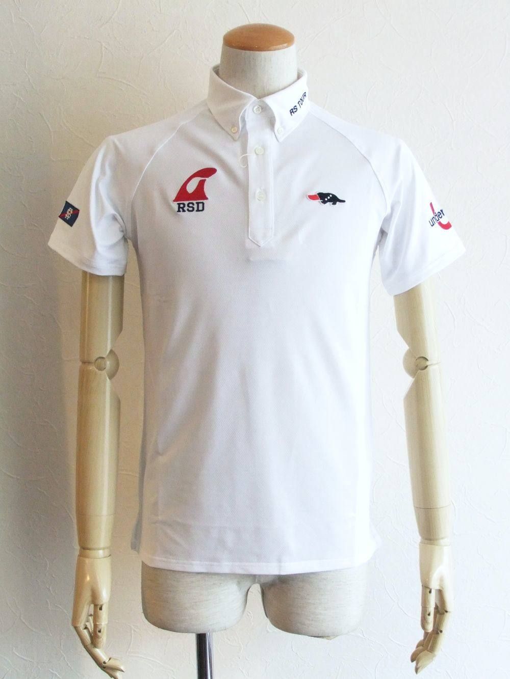 FLAG TOUR POLO ( WHITE ) 半袖ポロシャツ