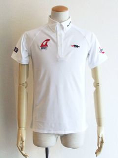 FLAG TOUR POLO ( WHITE ) 半袖ポロシャツ