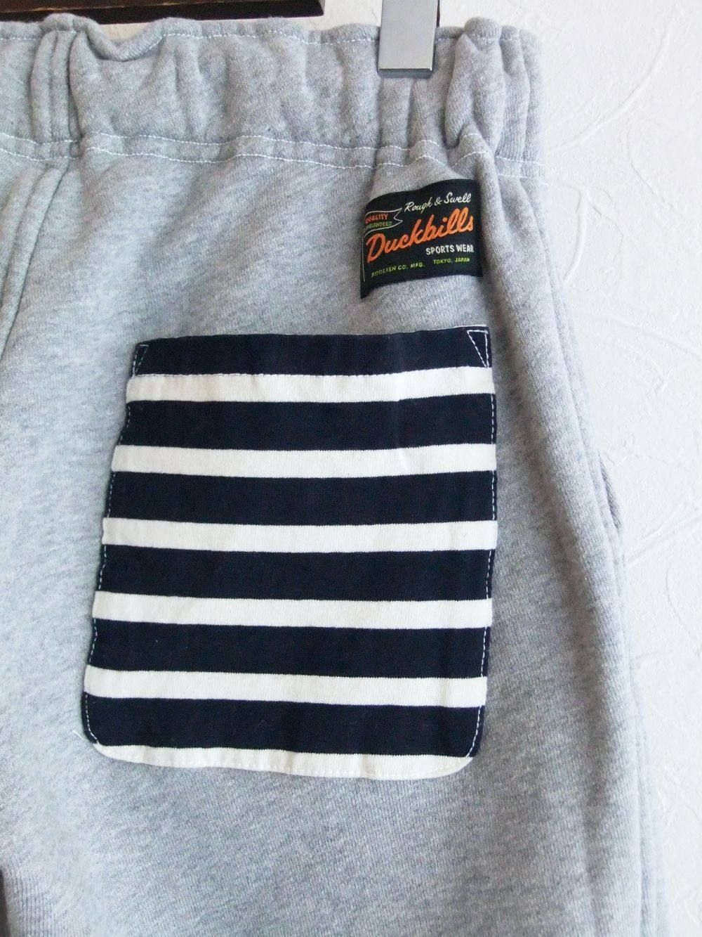 BORDER HIP SHORTS ( GRAY )  定番スウェット ショートパンツ