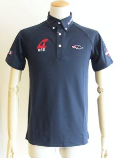 FLAG TOUR POLO ( NAVY ) 半袖ポロシャツ