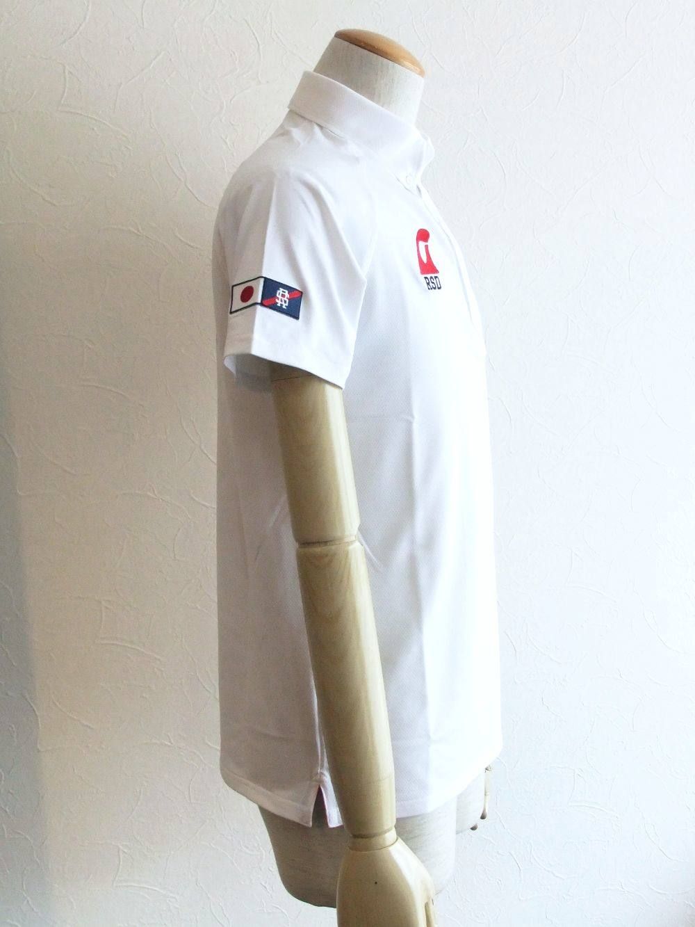 FLAG TOUR POLO ( WHITE ) 半袖ポロシャツ