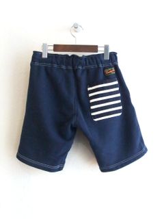 BORDER HIP SHORTS ( NAVY )  定番スウェット ショートパンツ