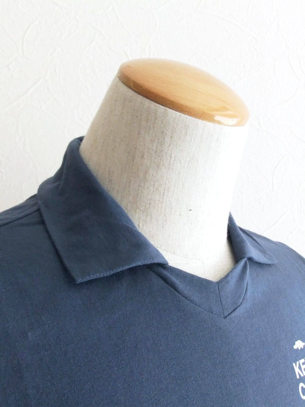 KEEP CALM SKIPPER ( NAVY ) 半袖ポロシャツ