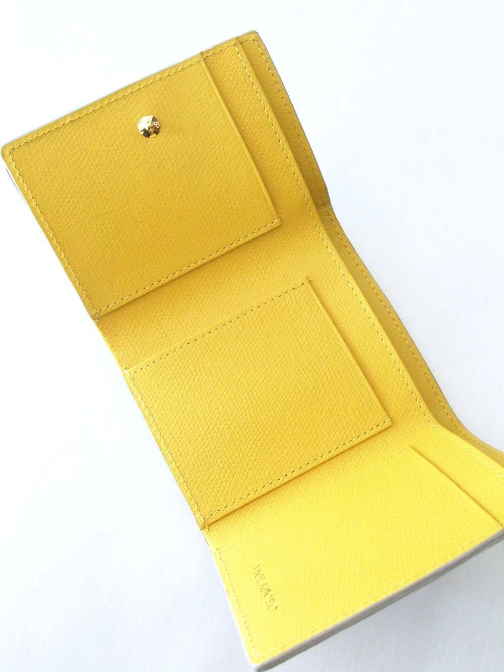 三つ折り財布 S (シルバー)  PORTA  V-5032