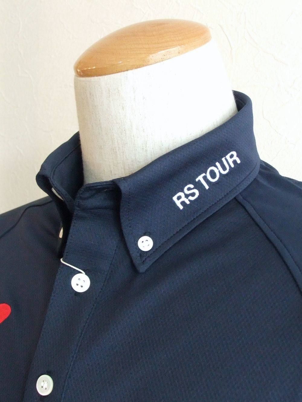 FLAG TOUR POLO ( NAVY ) 半袖ポロシャツ