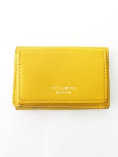 三つ折り財布 SS  (イエロー)   PORTA  V-5041