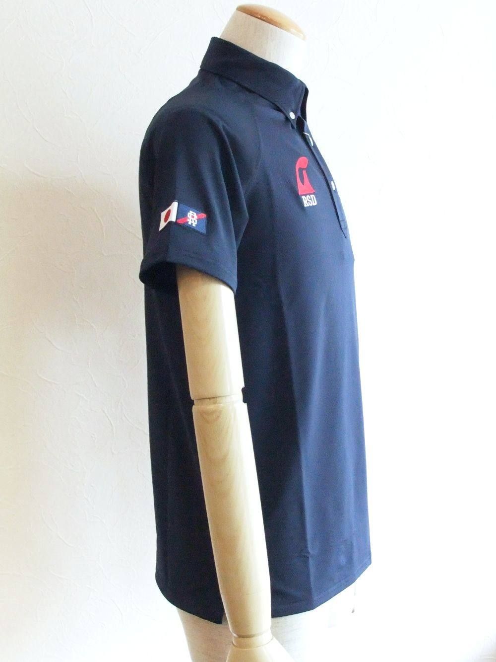 FLAG TOUR POLO ( NAVY ) 半袖ポロシャツ