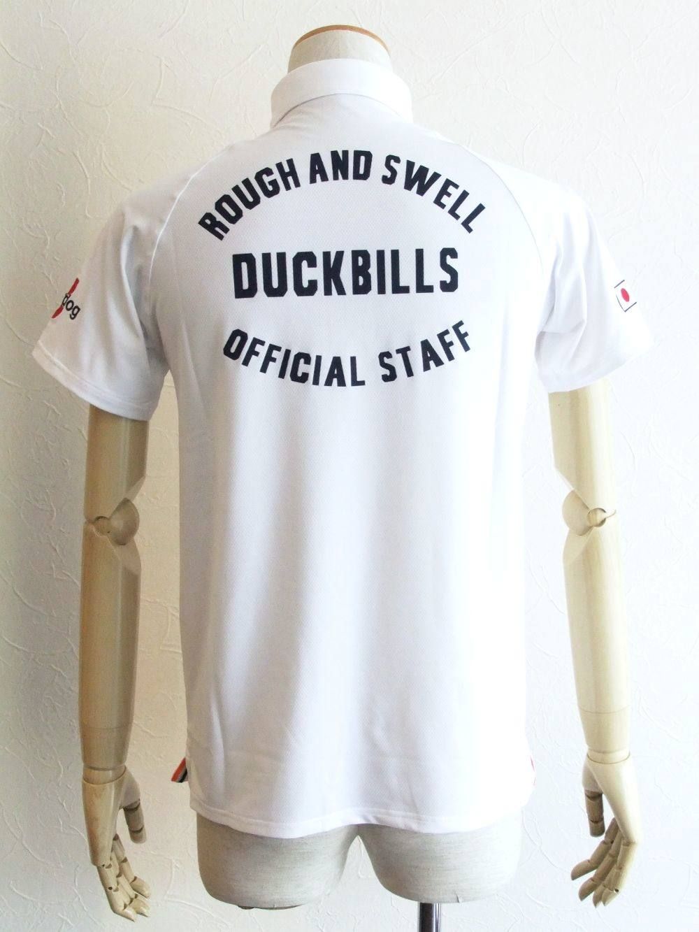 FLAG TOUR POLO ( WHITE ) 半袖ポロシャツ