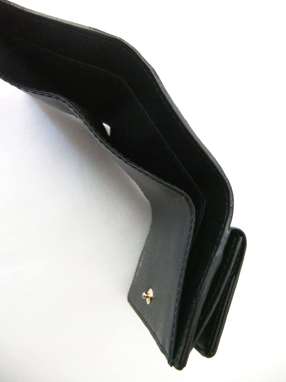 三つ折り財布 SS  (ブラック)   PORTA  V-5041
