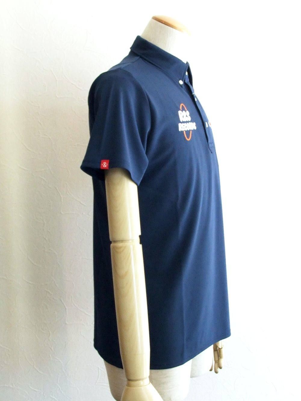 CASSETTE POLO ( NAVY ) 半袖ポロシャツ