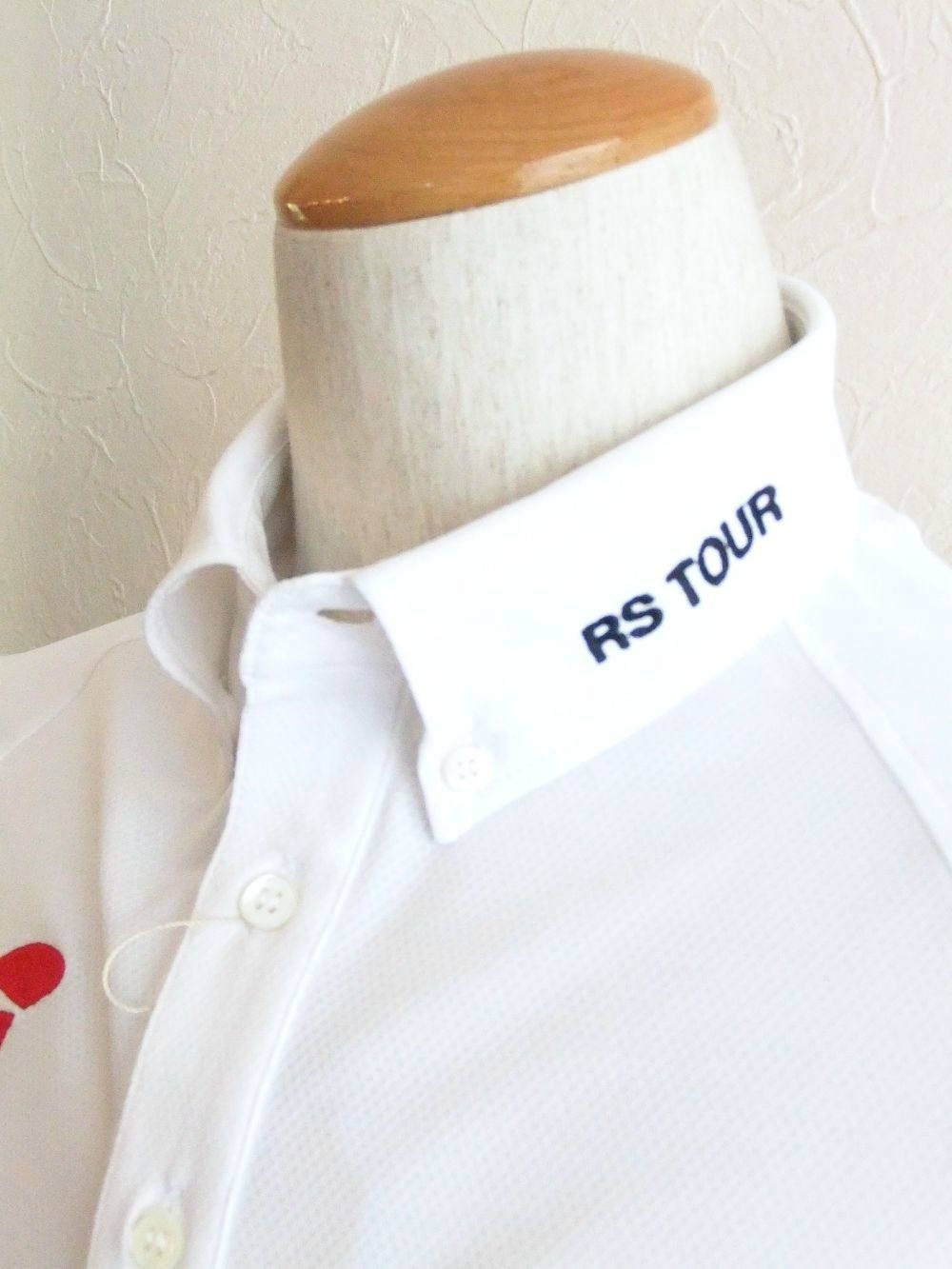 FLAG TOUR POLO ( WHITE ) 半袖ポロシャツ