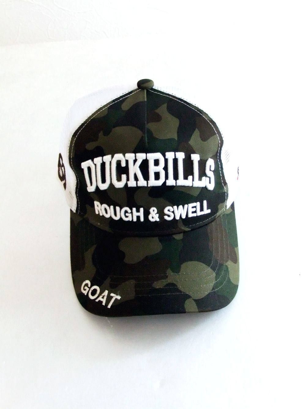 MESH TOUR CAP CAMO ( OLIVE ) ロゴ入りキャップ