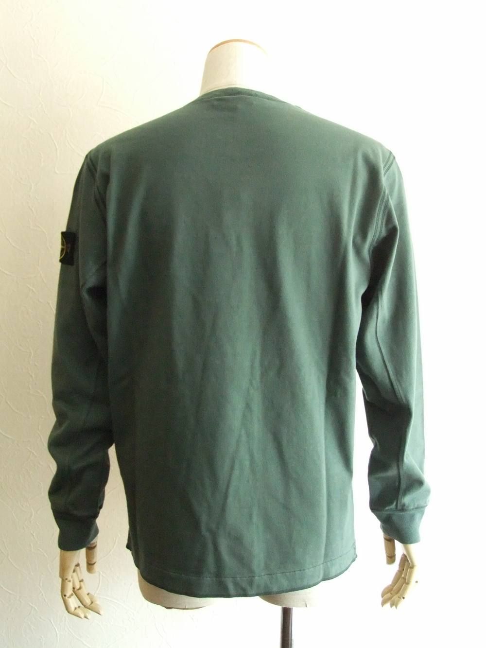 ロゴ クルーネック L/Tシャツ ( P.GREEN ) 62350
