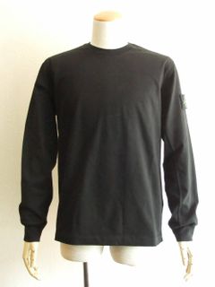 ロゴ クルーネック L/Tシャツ ( BLACK ) 62350
