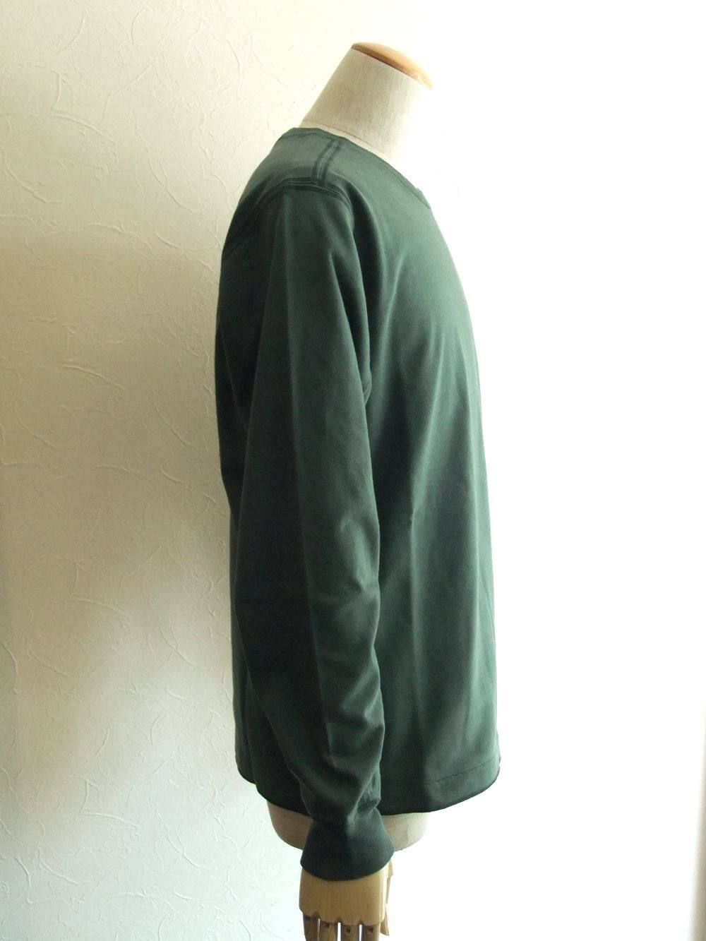 ロゴ クルーネック L/Tシャツ ( P.GREEN ) 62350