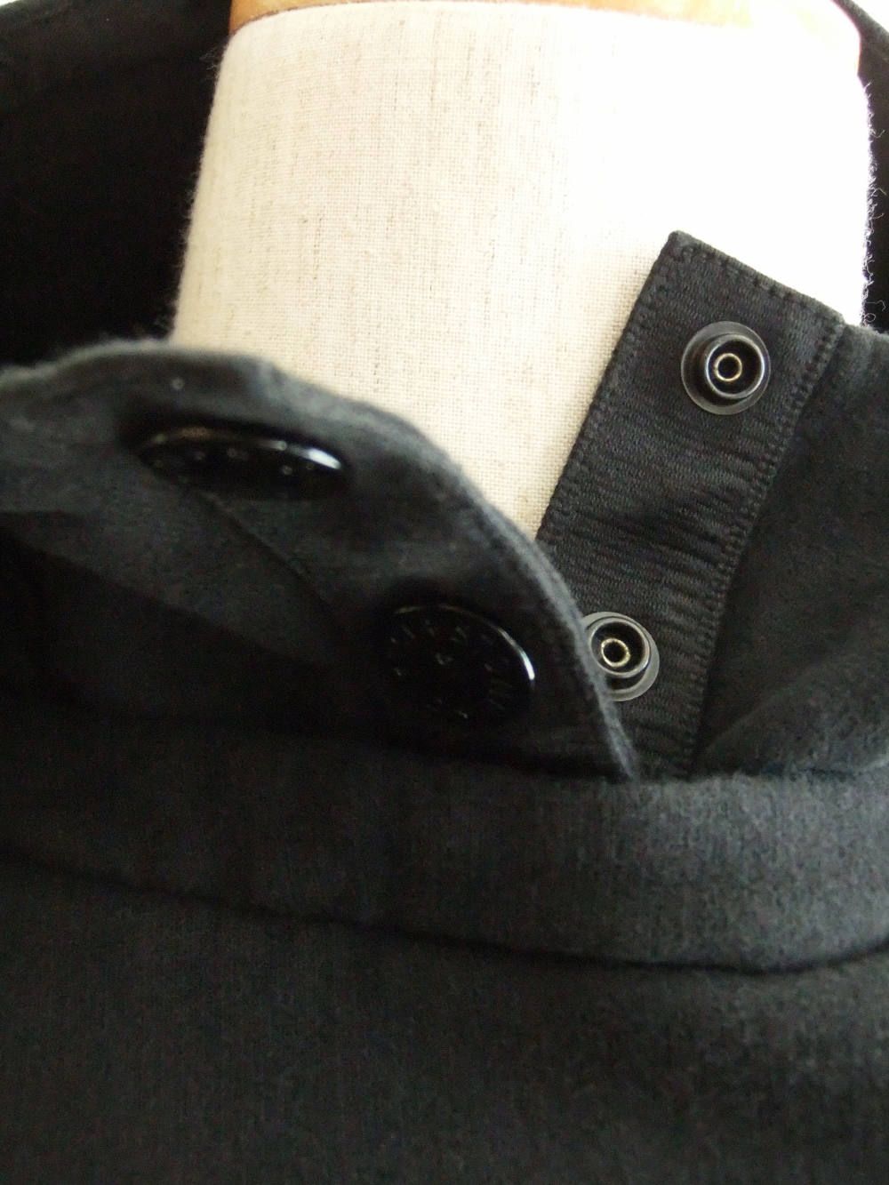 ハイネックパーカー  ( BLACK )  60720