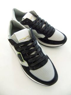 TRPX MONDIAL LOW-CUT TZLU W001 ローカットスニーカー (ライトグレー×グレー)