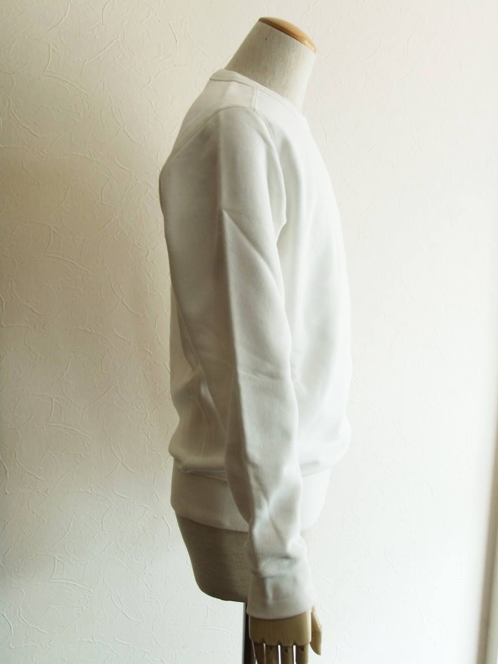 クルーネック スウェット (WHITE)  62720