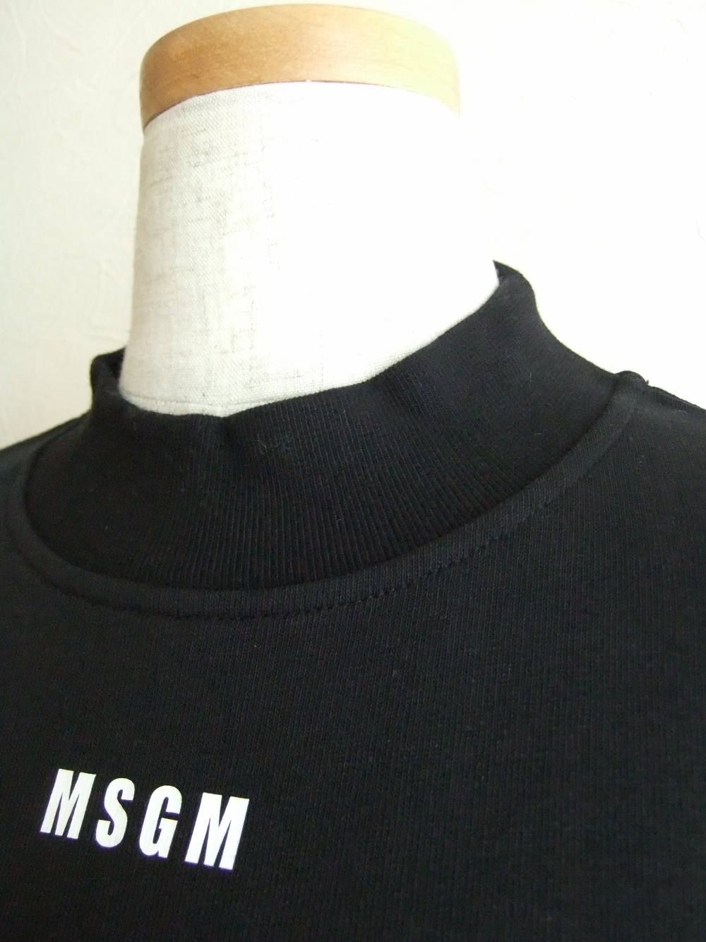 《LADIES》 ロゴプリント スウェット ワンピース (ブラック)  MDA71-195799