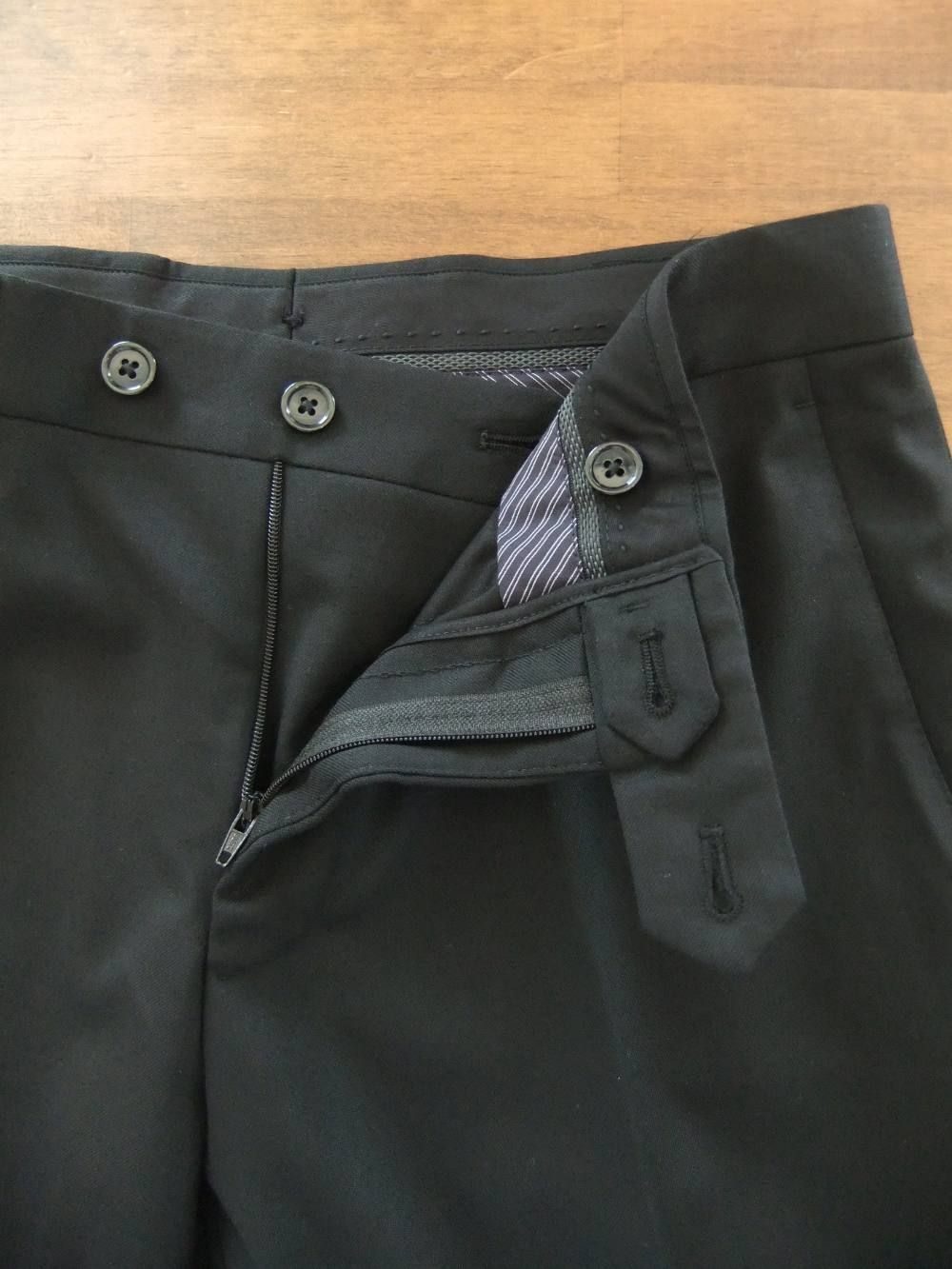 ウール ストレッチ シングルスーツ