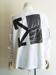 SPLITTED ARROWS OVER MOCK TEE ( モックネック Tシャツ )