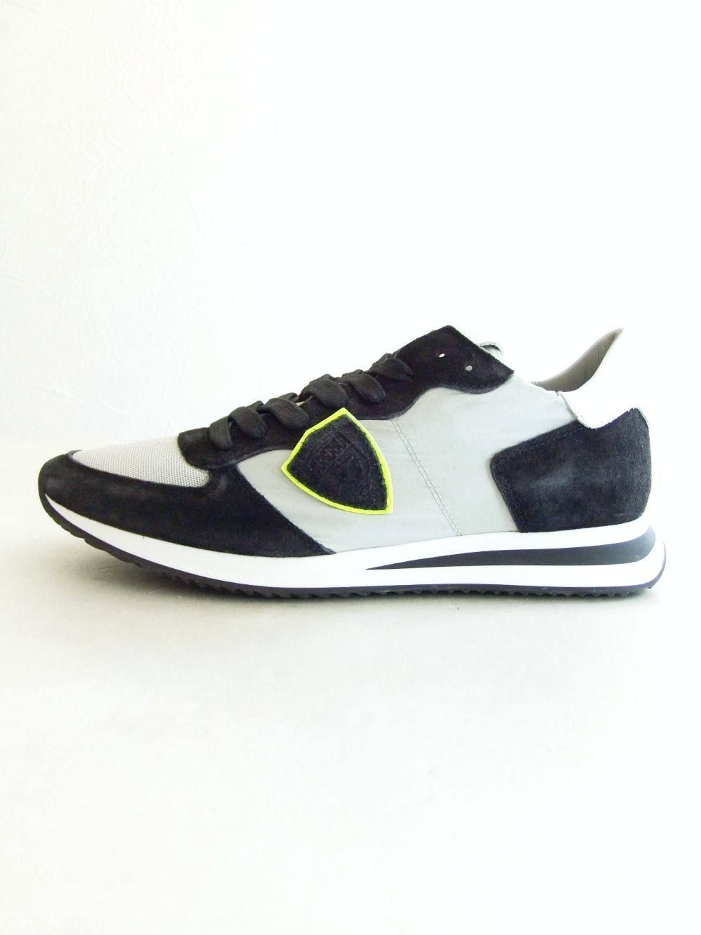 TRPX MONDIAL LOW-CUT TZLU W001 ローカットスニーカー (ライトグレー×グレー)