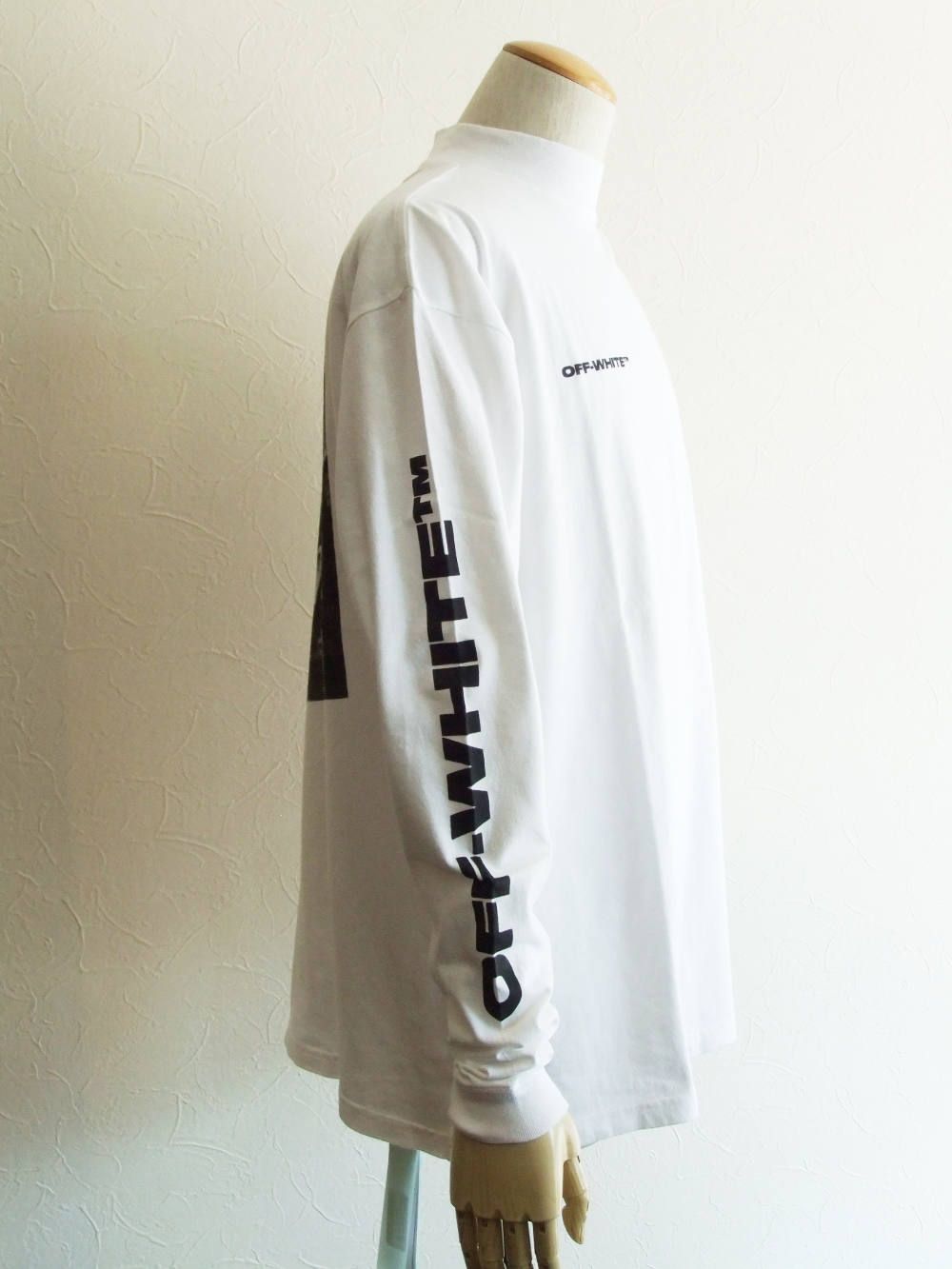SPLITTED ARROWS OVER MOCK TEE ( モックネック Tシャツ )