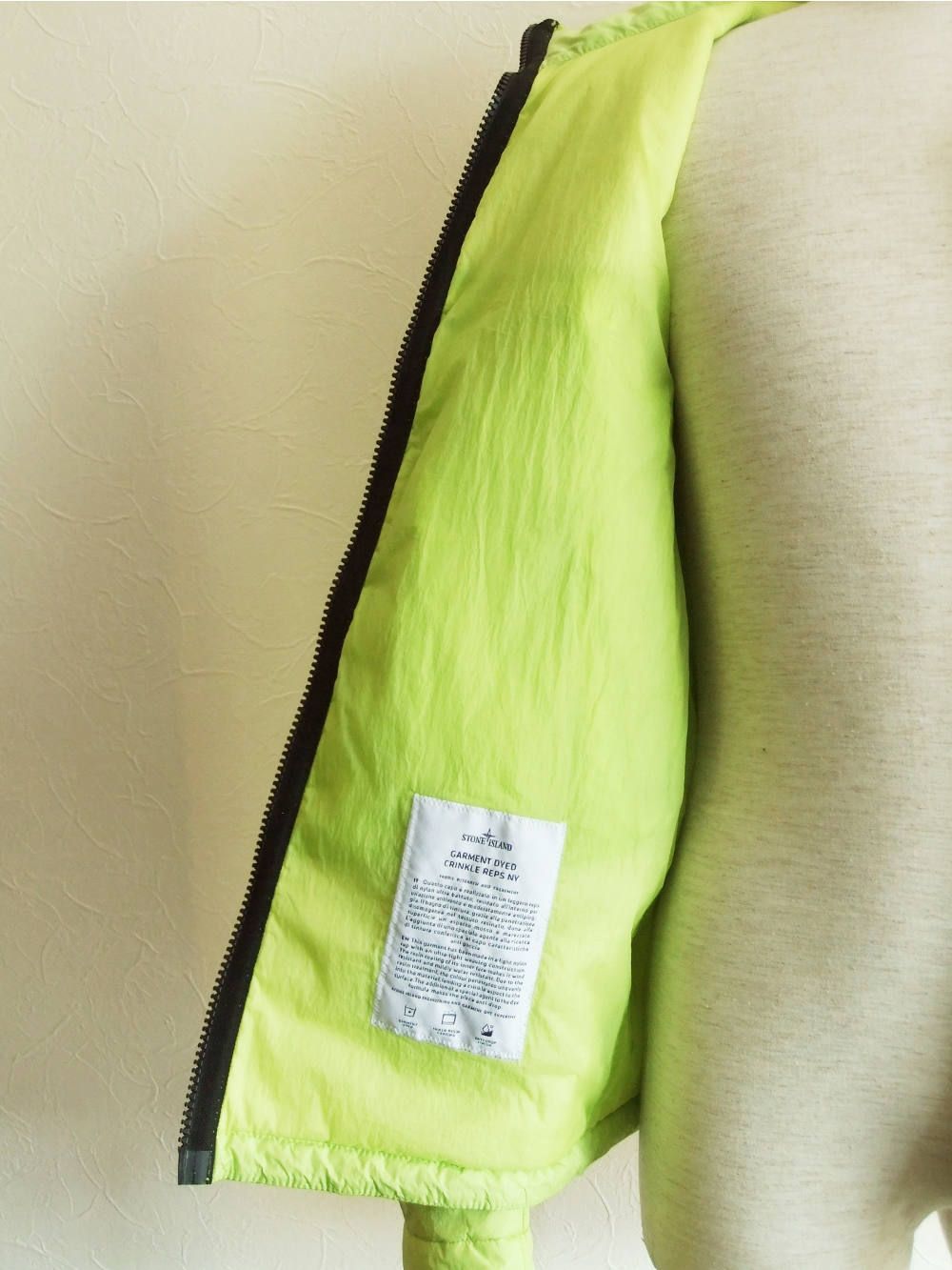 GARMENT DYED CRINKLE REPS NY DOWN ガーメントダイ ダウンブルゾン  44623