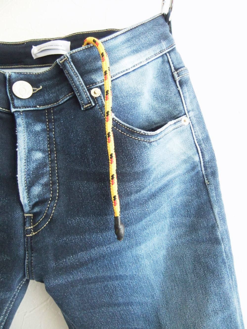 ジャジーデニムパンツ  JERSEY EASY DENIM PANT
