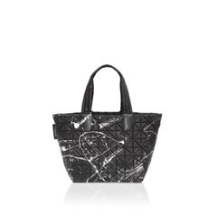 VEE TOTE 2WAY スモール トートバッグ  (ブラック ペイント)