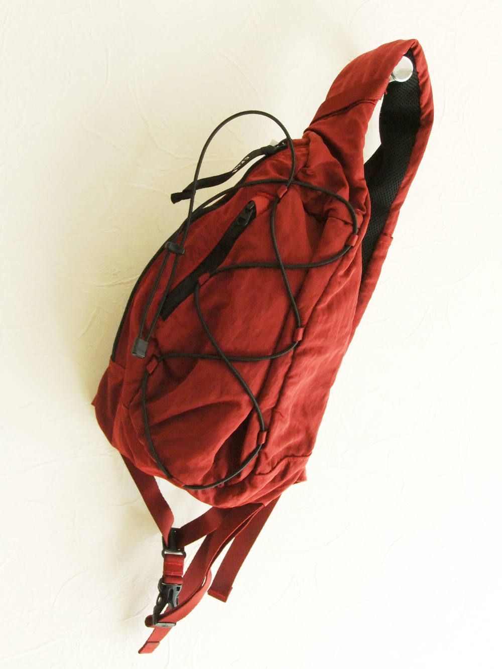 GOGGLES  MINI BACKPACK ゴーグル ボディバッグ ( ボルドー )  07CMAC199A